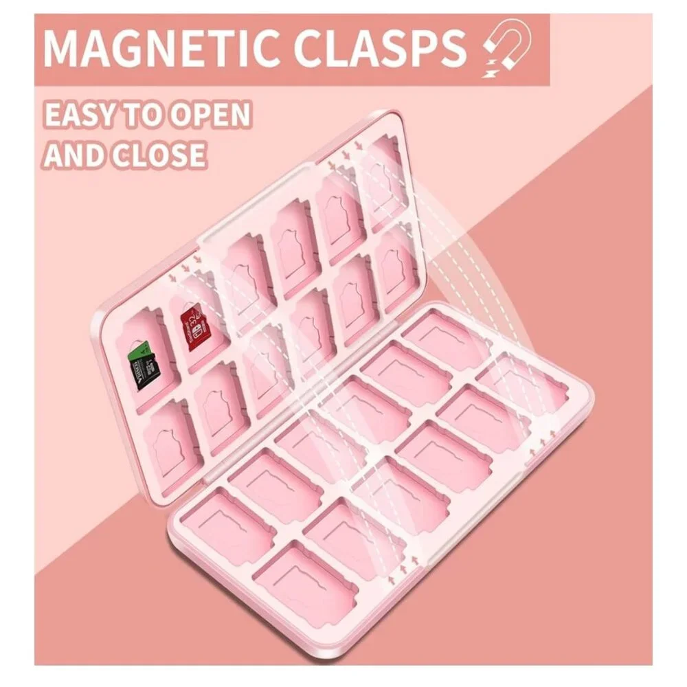 Kawaii Nintendo Switch Game & Micro SD Holder (24 spaces) (SKU: 115MI) - Picture 10 of 12